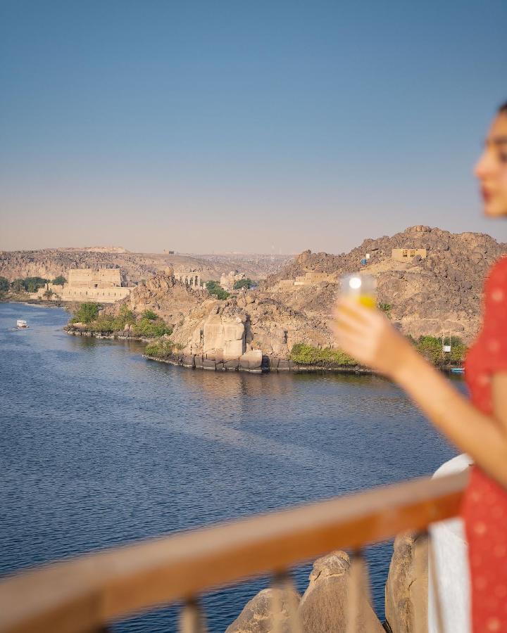 Benben By Dhara Hotels - Adults Only Asuán Exterior foto View of the Nile from the Four Seasons Hotel